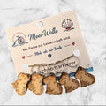 Capybara Maschenmarkierer | 5er Set aus Holz