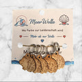 Igel Maschenmarkierer | 5er Set aus Holz