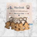 Drache Maschenmarkierer | 5er Set aus Holz