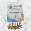 Seestern Maschenmarkierer | 5er Set aus Holz
